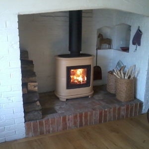 Piazzetta e905 wood burning stove  dorset wood stoves  fire by design