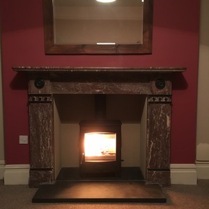 Aarrow ecoburn plus 7 multifuel stove fire by design wood burners dorset