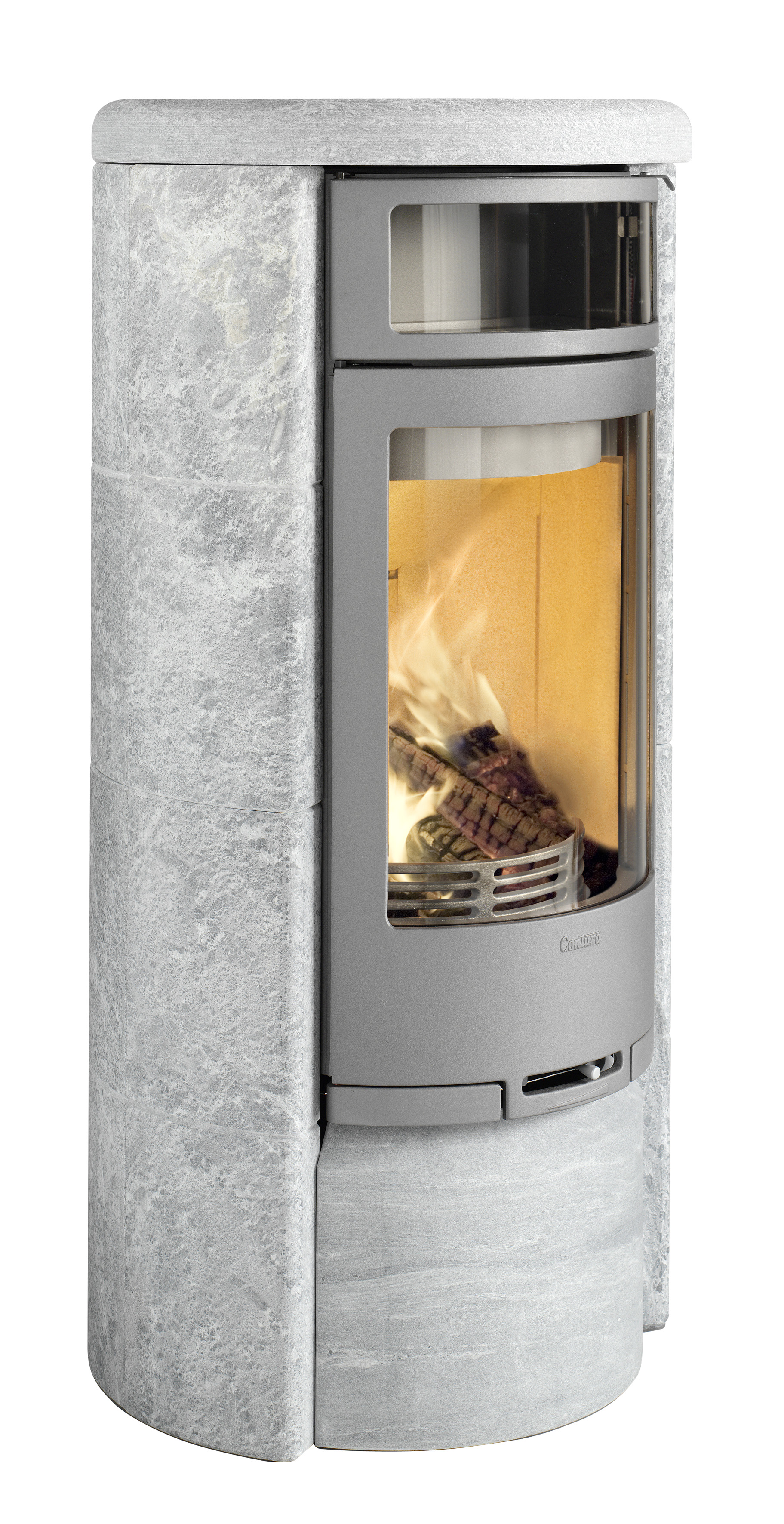 Contura 660T Soapstone woodburning stove - Grey