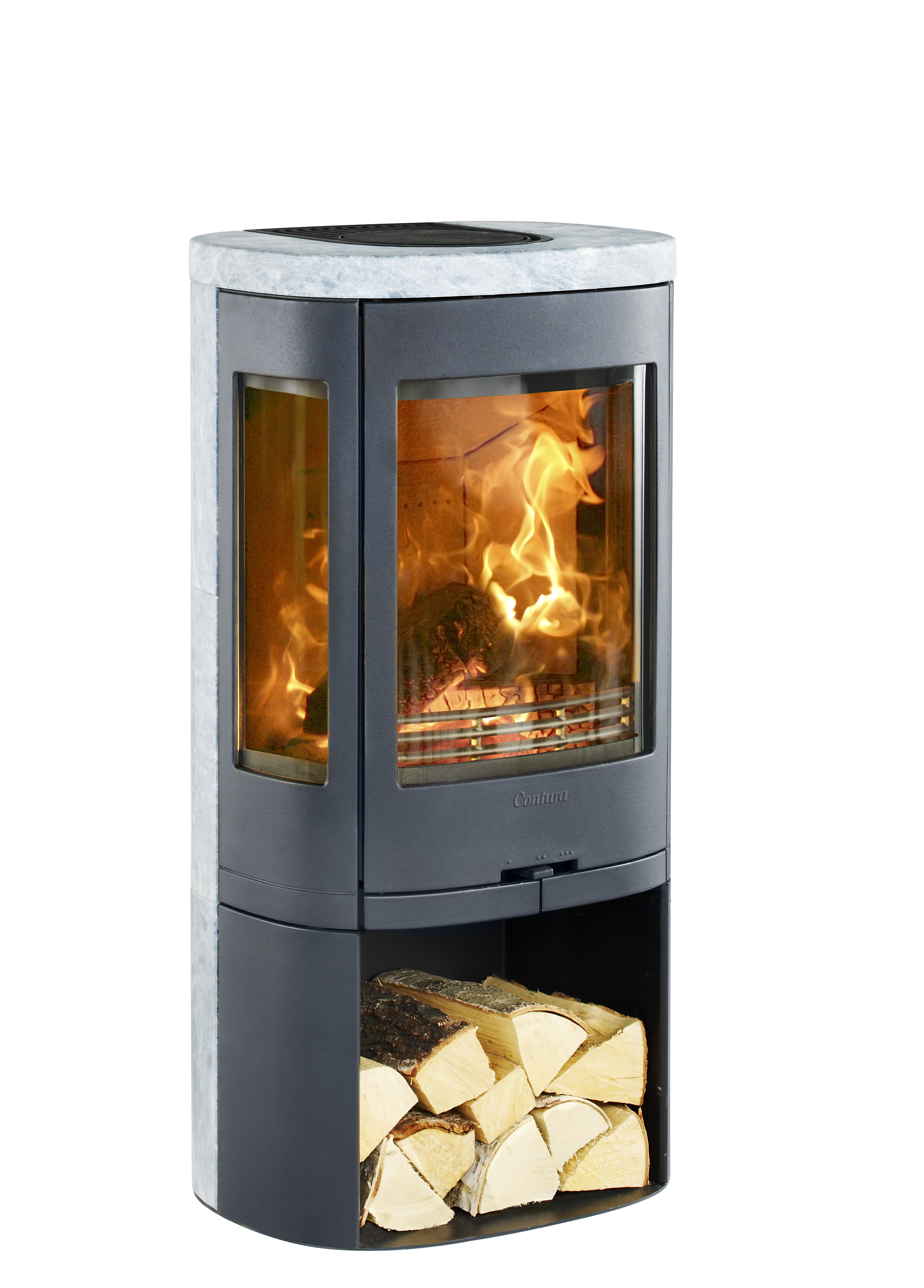 Contura 860T Wood burning stove Black