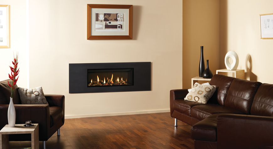Gazco Studio 2 Steel 2 Gas Fire