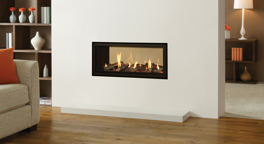 Gazco Studio 2 Duplex Edge Gas Fire