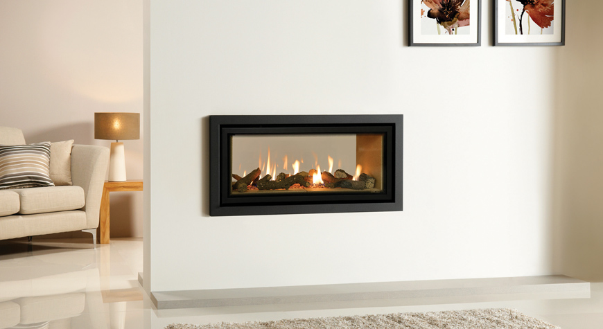 Gazco Studio 2 Duplex Profil Gas Fire