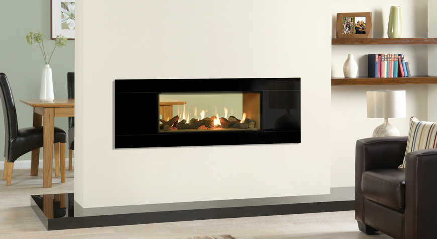 Gazco Studio 2 Duplex Glass Gas Fire