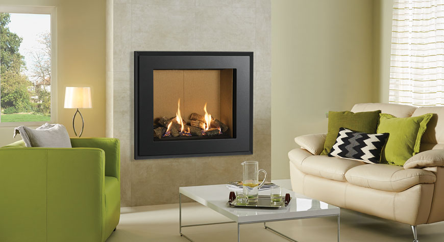 Gazco Riva 2 750HL Evoke Gas Fire - Suppliers of Gas Fires Dorset - Fire By Design