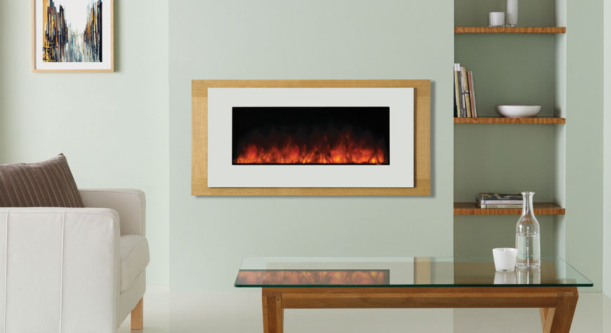 Gazco Studio Electric 2 E-Motiv Wall Mounted Electric Fire 