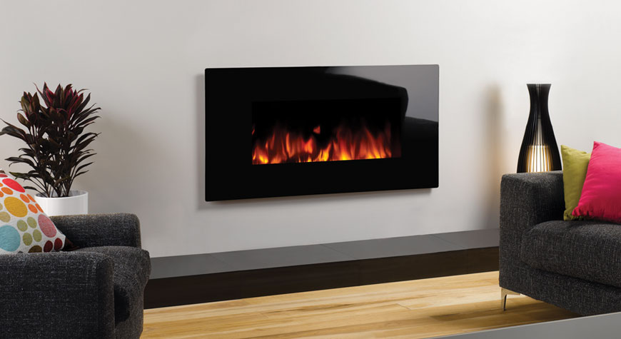 Gazco Studio 2 Electric Glass Wall Mounted Fire