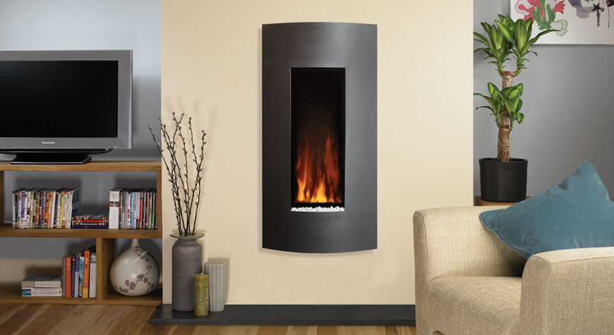 Gazco Studio Electric 22 Verve Wall Mounted Fire - Dorset Fires 