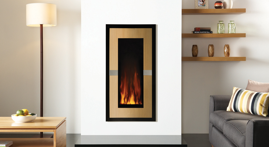 Gazco Studio Electric 22 Evolve Wall Mounted Fire