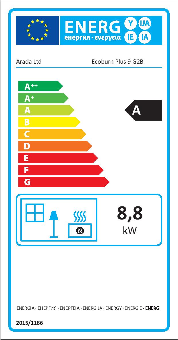 Aarrow Ecoburn Plus 9 ERP label