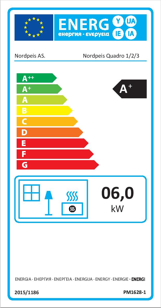 Nordpeis Quadro 1 ERP Label