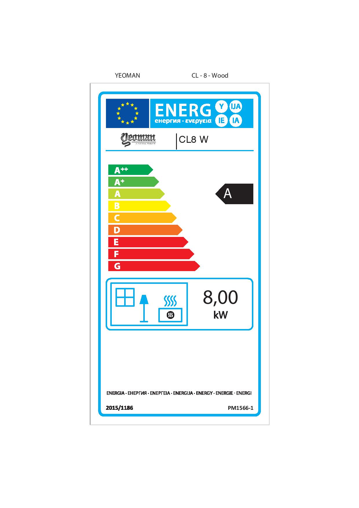 Yeoman CL 8 ERP LABEL