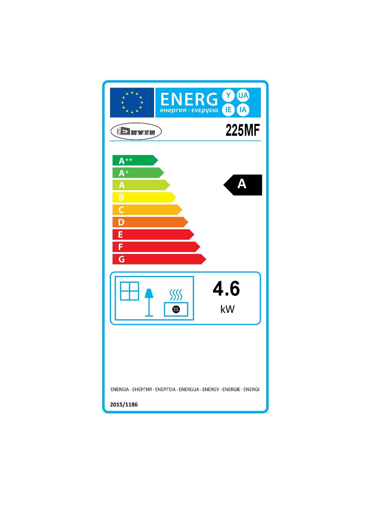 Dovre 225 ERP Label