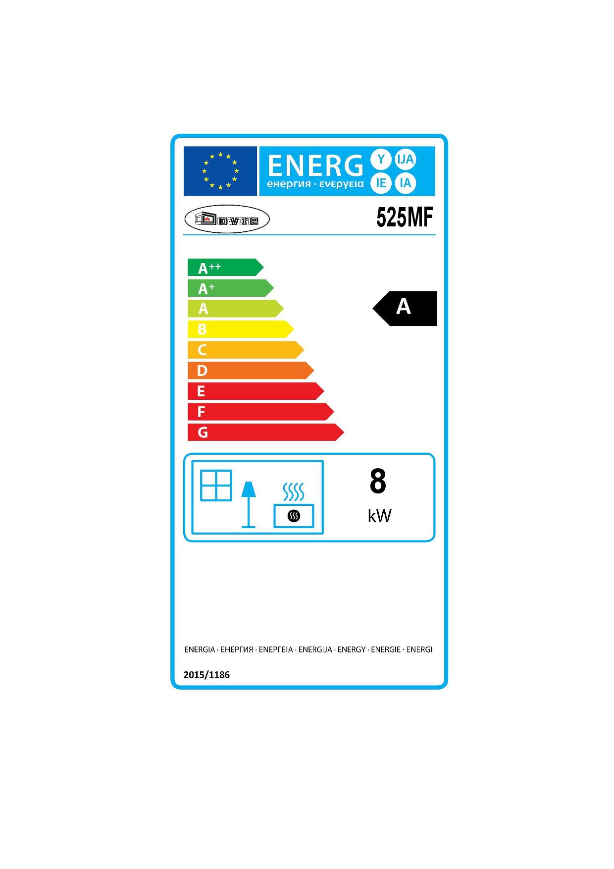 Dovre 525 ERP Label