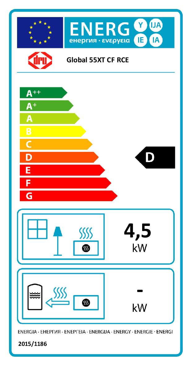 Global 55XTCF ERP Label