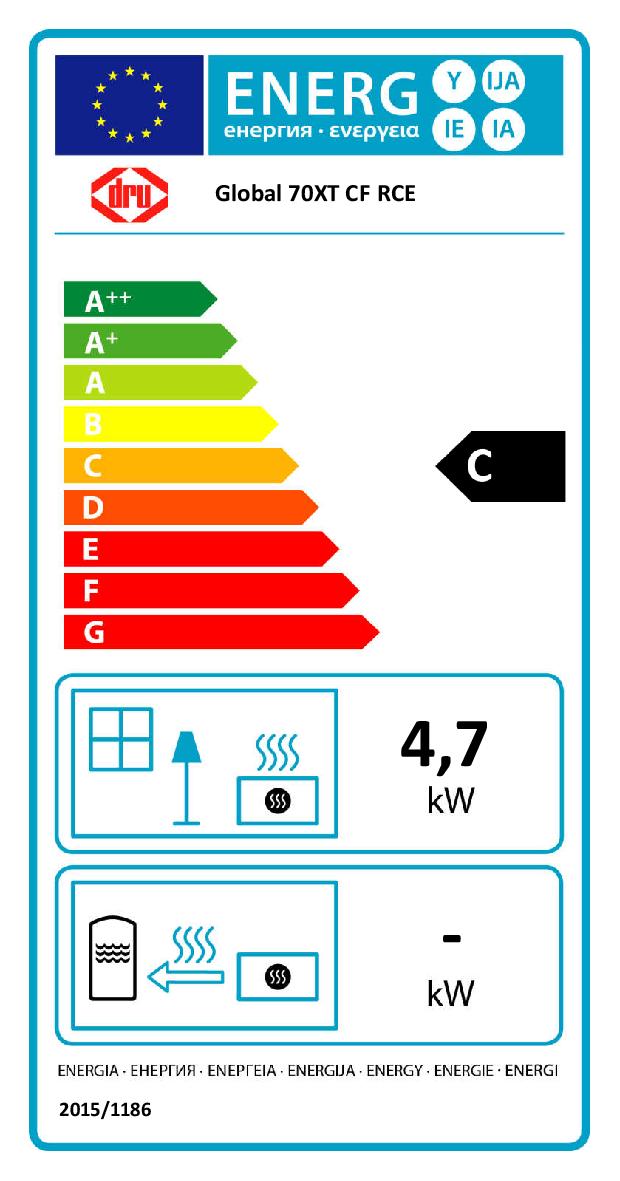 Global 70XT CF ERP Label