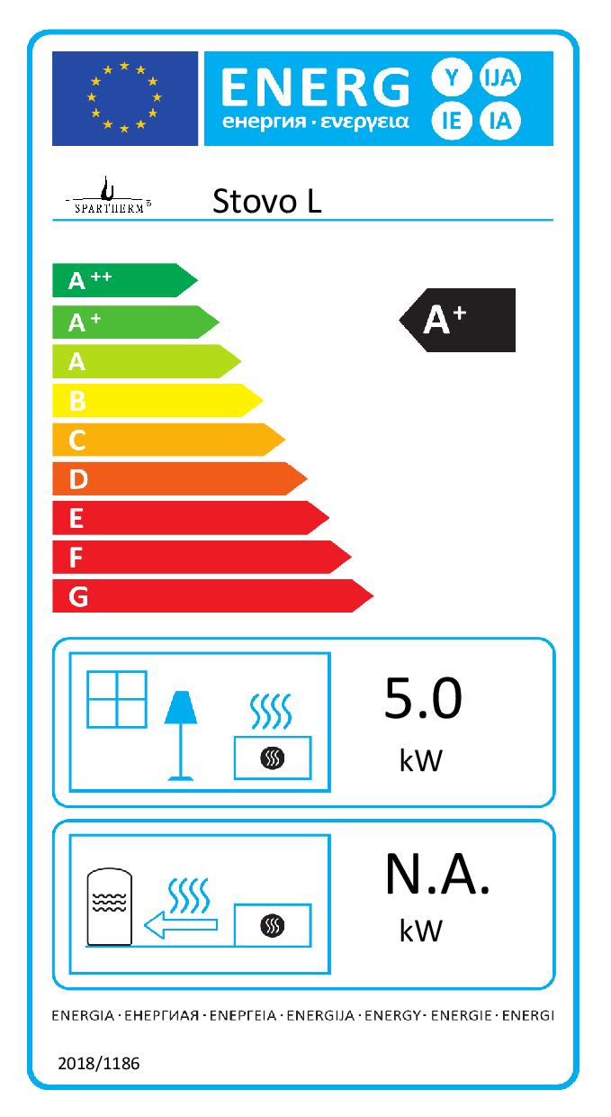 Spartherm Stovo L ERP Label