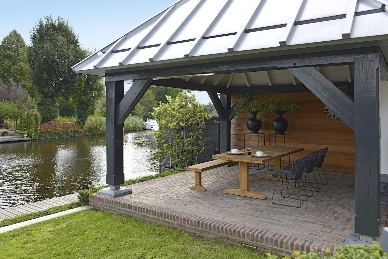 Max & Luuk Outdoor living Table Fire By design