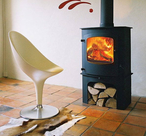 Charnwood stoves   cove 2 log burner   fire by design   dorset   best in south