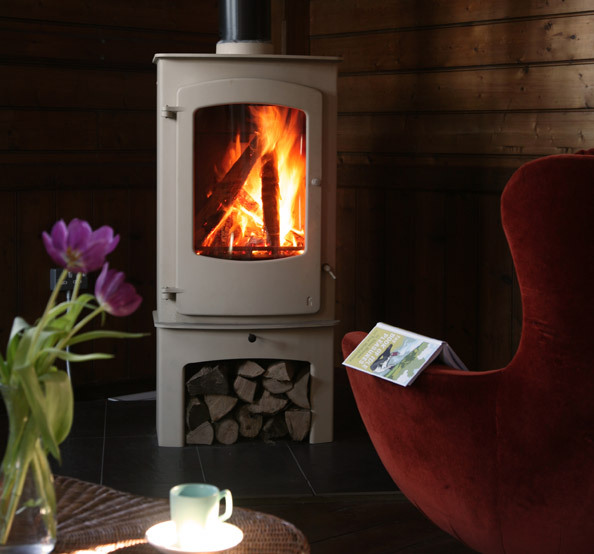 Charnwood stoves   cove 3 wood burning stoves   large hard working stove with boiler heating option