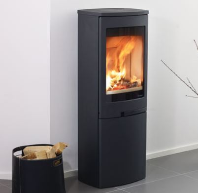 Nordpeis duo 5 rs woodburning  multi fuel  gas and electric fires at fire by design dorset