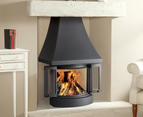 Nordpeis ni 22 rs woodburning  multi fuel  gas and electric fires at fire by design dorset