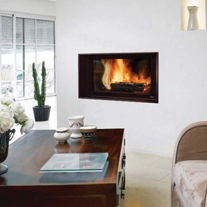 Fondis ulys 700 insert wood stove 4 woodburning  multi fuel  gas and electric fires at fire by design dorset