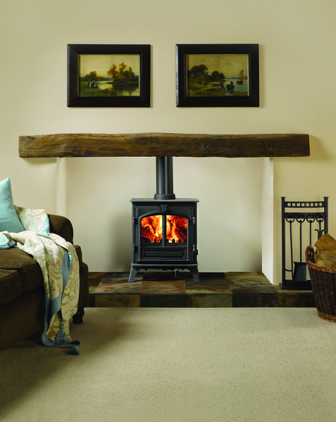 Riva plus midi multifuel burning logs