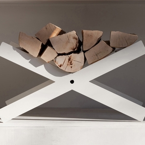 F.opus focus muralis firewood holder