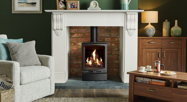 Gazco vogue midi gas stove fire by design gas appliance