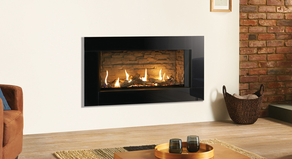Gazco eclipse 100 icon xs gas fire   dorset stoves   gas  electric  solid fuel