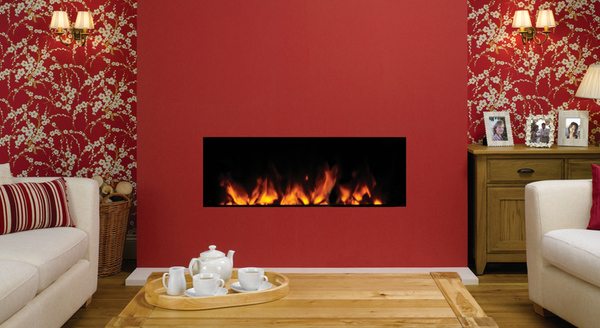 Gazco studio 105 electric inset fire   fire by design   electric stoves