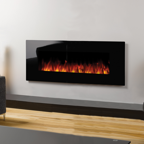 Gazco studio electric 3 glass wall mounted fire