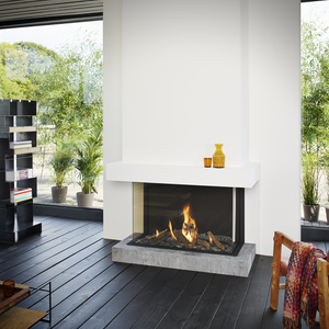 Stuv tulp b 100 h three sided gas fire   gas fireplaces hamphire   bournemouth   dorset