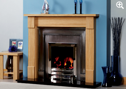 Gabrielle surround focus fireplaces   fire surrounds  dorset  oak  fireplaces