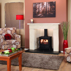 Tagus surround newmans fireplaces medistone natural stone dorset   fire by design