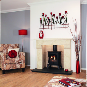 Toledo surround newmans fireplaces medistone natural stone dorset   fire by design