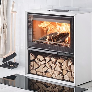 Contura 310 glass wood burning stove   fire by design  wimborne. dorset