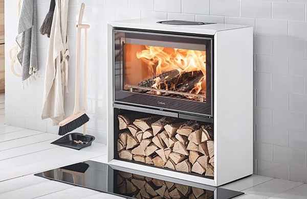 Contura 310 glass wood burning stove   fire by design  wimborne. dorset