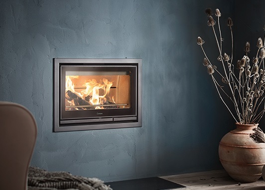 Contura i7 glass wood burning stove   fire by design  wimborne. dorset