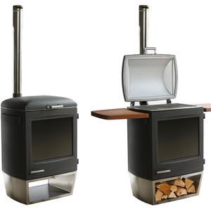 Chesneys heat 600 outdoor range   fire by design   dorset