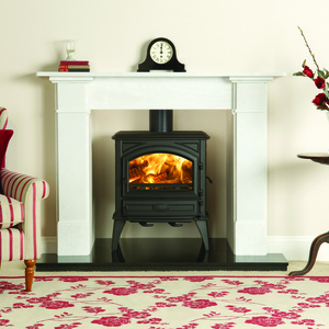 Dovre 640 landscape wood burning stove multi fule stove fire by deisgn   dorset woodburning centre