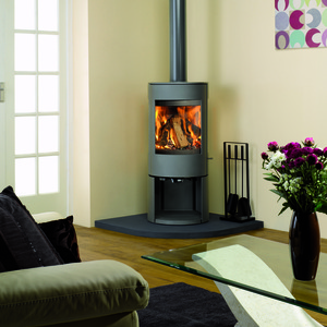 Dovre astroline 3cb with wood store wood stove   fire by design dorset woodburning centre