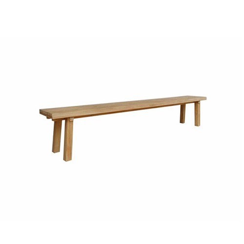 Max   luuk abby backless bench outdoor furniture dorset by design
