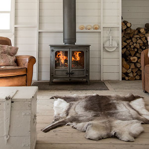 Charnwood stoves   island iii woodburning   multi fuel stoves at multifuel heating centre wimborne   fire by design