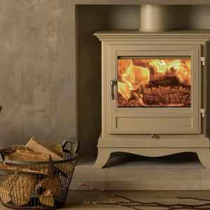 Chesneys beaumont 8 series parchment wood burning stove