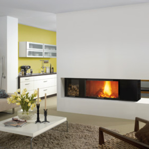 Sp varia m100h 4s woodburning stove   fire by design dorset