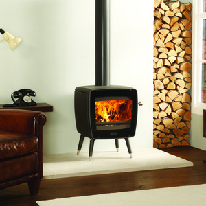 Dovre vintage 35 landscape 3 wood burning stove   dorset fire by design