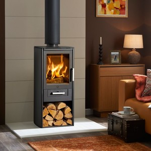 Varde samso wood stove   fire by design   dorset