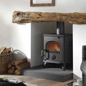 Dru 44 multifuel wood burning stove   dru fires   fire by design   log fires dorset